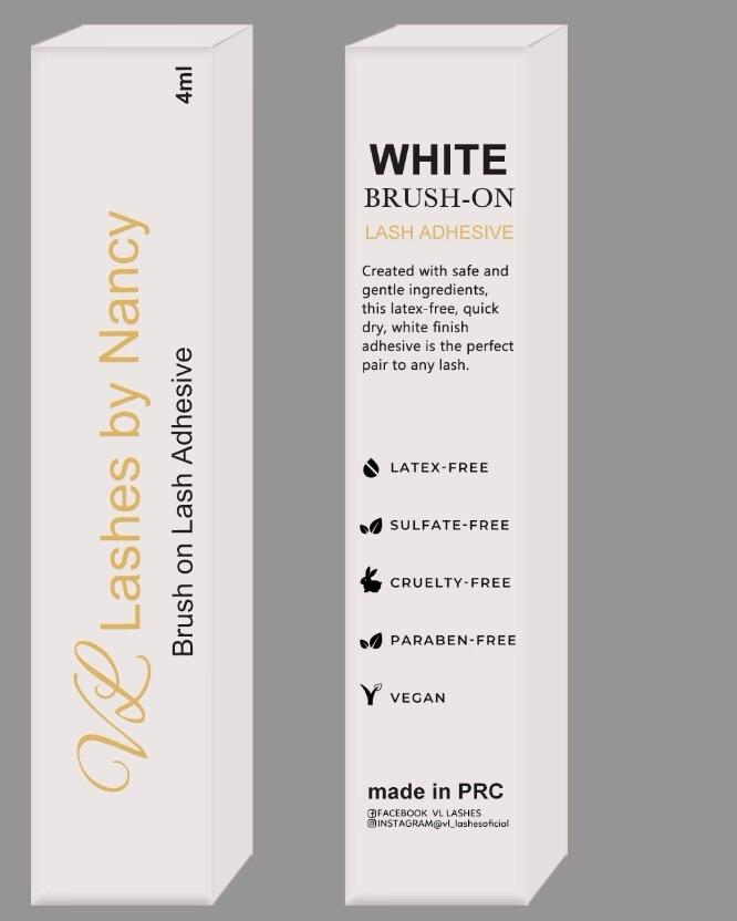 VL Lashes by Nancy White Eyelash Glue